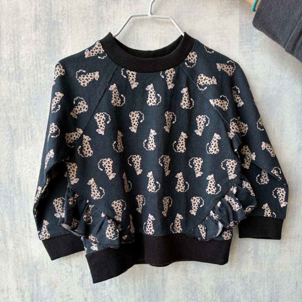 Cartwheels- Toddler leopard shirt- NWT